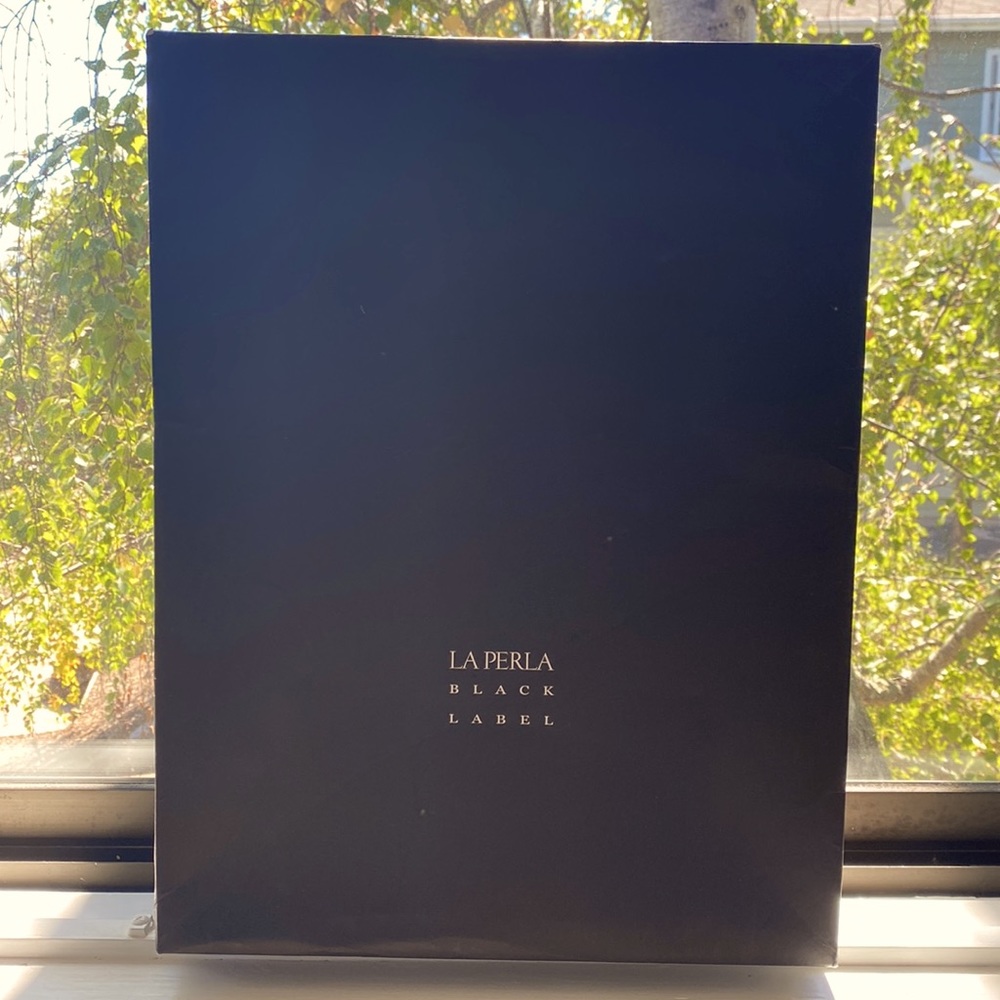 Authentic La Perla Black Label Box